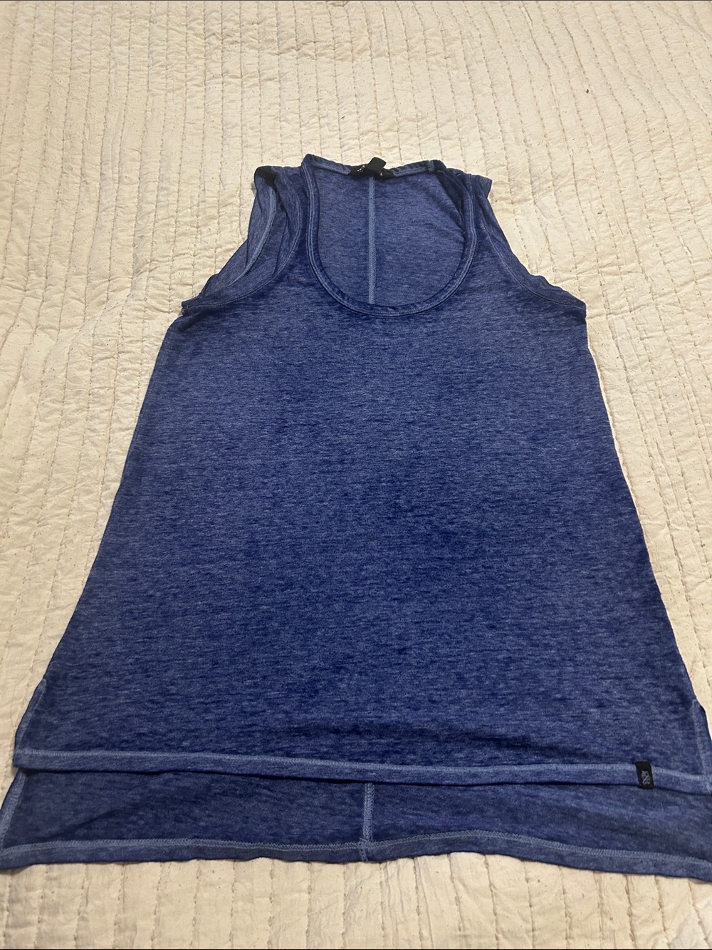 Rock & Republic Heathered Blue Tank Top